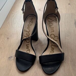 Sam Edelman Strappy Black Heels